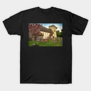 The Village Church: a Digital Painting T-Shirt